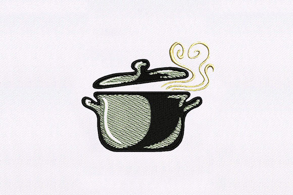 Cookware: A Seasonal Embroidery Staple