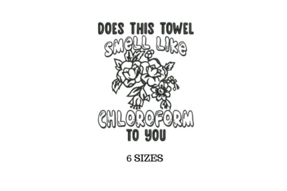 Does This Towel Smell Like Chloroform to You
