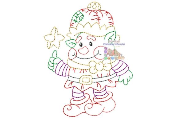 Elf Multicolor Character