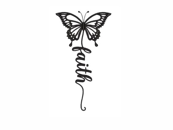 Faith Butterfly: A Thoughtful Embroidery Pick for Small Creative Businesses