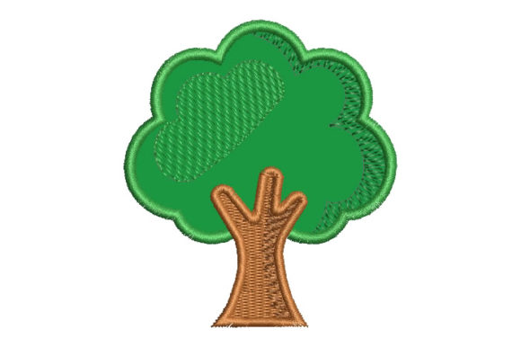 Tree Applique Embroidery Design Review
